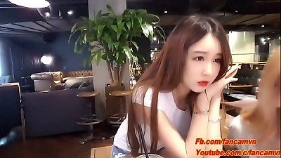 steaming doll Streamer ná»•i tiáº¿ng h&agrave;n quá»‘c cá»±c xinh &dstrok;áº¹p&period;MP4