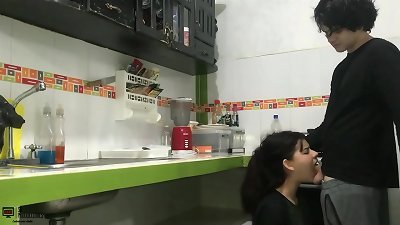 watch me when I gargle your cock! Don't jism so easily! Part three