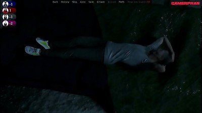 Bad Hero girlfriend banged by her unsatisfied boyfriend porks her boyfriend's friend while he sleeps NTR