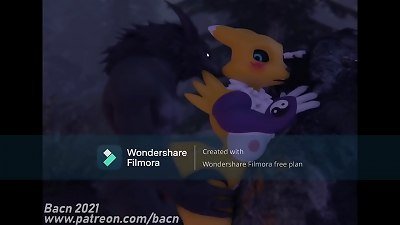 Renamon porn Animations