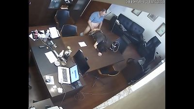 Russian chief romps secretary At Office Hidden cam