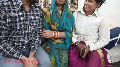 hardcore Indian medic and patient pulverize in clear Hindi voice