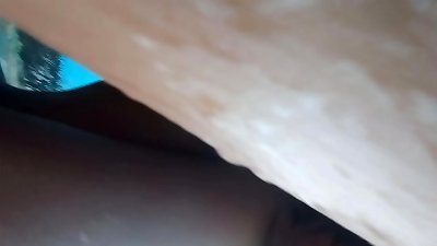 THE NEIGHBOR WAS BATHING IN THE RAIN SAYS NO BECAUSE THE hubby IS inside