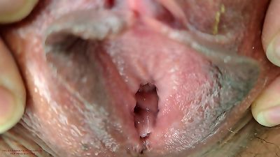 warm new aged exposes her furry vagina