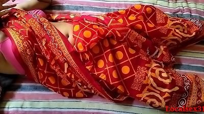 red Saree Sonali Bhabi hump By Local fellow ( Official flick By Localsex31)