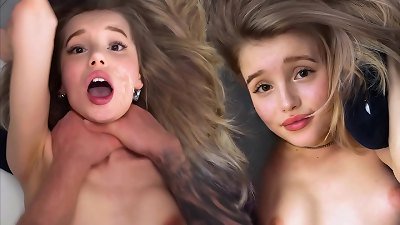 broke Hairstylist Takes Desperate Measures - Milka Way firm pulverized ON THE TABLE