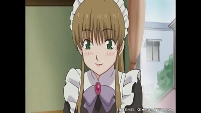 manga porn maid gets wet beaver daydreaming