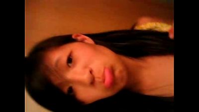 chinese inexperienced boob tease