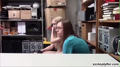 teen Emma inhales officers massive dick