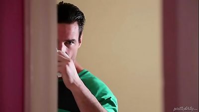 step-dad and daughter webcam demonstrate - Summer Day, Charles Dera