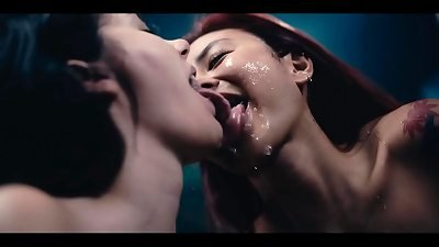 possessed lezzies hook-up - romp Addicted chicks splashing With huge Amount Of lubricious cooter spray TRAILER