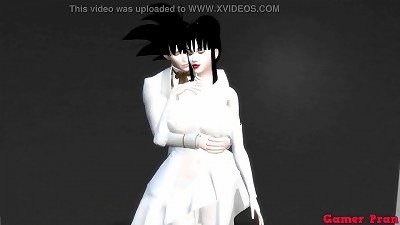 Dragon Ball pornography Epi 26 The Wedding of Goku and his wifey Chichi highly romantic but finishes in Netorare wife fucked like a slut cuckold husband Dragon Ball porn hentai