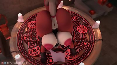 Maid Marian: anal destruction