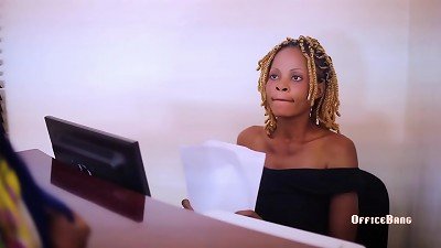 IT college girl plumbing the new intake; white Chocolate