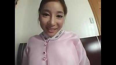 Kim In Seo japanese chick Hanlyu pornstar Pretty thick hooters E bowl Hanbok romp ugly asian male tiny man meat In 2010 KNZA-002