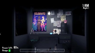 5 Nights at Fuzzboobs [ anime porn Game PornPlay ] Ep.2 two premature climax creampie