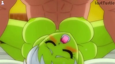naughty CHEELAI masturbates AND MISSIONARY WITH BROLY'S yam-sized boner | #2