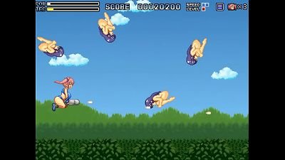 Techno Breaker [PornPlay manga porn game] Ep.1 flying futanari shooting jizz on kawai naked chicks