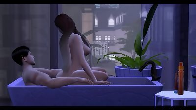 handsome pounding In The bathtub Simlish Dzire S2 E2 fuckfest episode Only 3d hentai