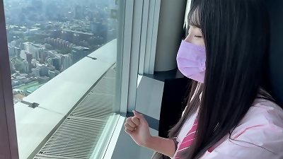 A prestigious school female copulates elegantly. sloppy tiny who wears a T-back in anticipation of having hook-up with his uncle. The uncle is very sexually aroused about JK's tight pussy.