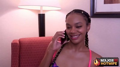 brunette cougar Diamond Asteria sucks And rides Rome Major's Cock!