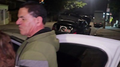 She gave her booty away in the middle of the street with everyone watching. This hottie went to the public square, full of lust, and played around with the guys before giving them a juicy ass-fuck session.