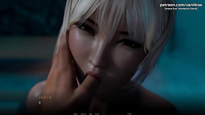 Depraved arousal | asian 18yo girlfriend teenager with a uber-sexy ass steaming blow and honeypot internal cumshot at a public pool | My sexiest gameplay moments | Part #12