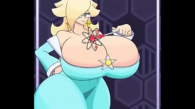 Rosalina&rsquo;s huge titty and backside expansion growth