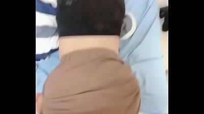 êµ­ì‚° ì‹ ìž‘ ì—¬ì¹œ ì˜·ìž…ížŒì±„ë¡œ ë’¤ë¡œë°•ê¸°