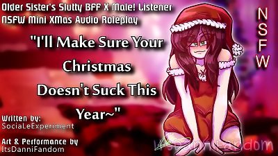 ã€R18 XMas Audio RPã€‘Hot old girl Sneaks in Your room During a Holiday Party... She Wants You to 'Stuff Her Stocking'~ã€F4Mã€‘ã€ItsDanniFandomã€‘