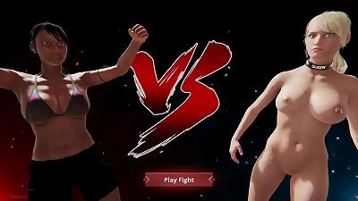 Dela vs Terra (Naked Fighter 3D)