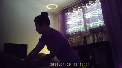 Another asian massage with handjob complete