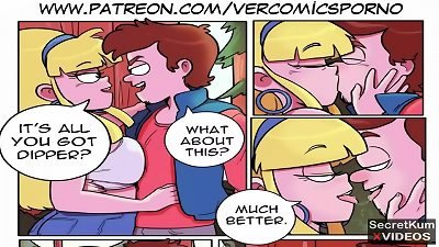 Gravity falls the next summer - Dipper's foursome switch roles gangbang || Outdoor Cabin sex