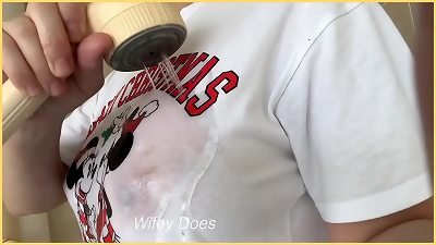 Merry wet Christmas from wifey Does