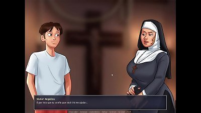 Summertime Saga ep 121 - All that was missing was a super-naughty Nun in this game
