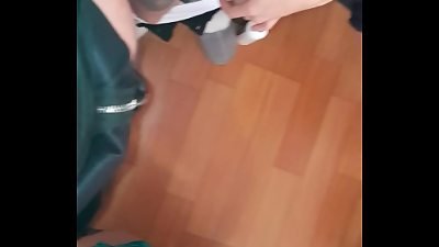 trio hot lecturers in mini skirts masturbate after work