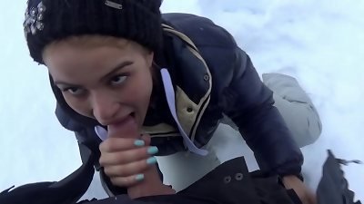molten schoolgirl suck educator big weenie AFTER SKI LESSON
