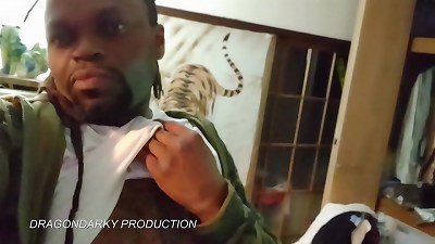 asian asian 2girls and a dark-hued guy fuck my gf