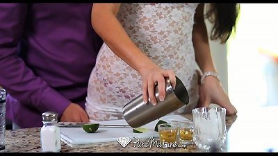 PureMature - aged brown-haired Nikki Daniels is porked on the bed