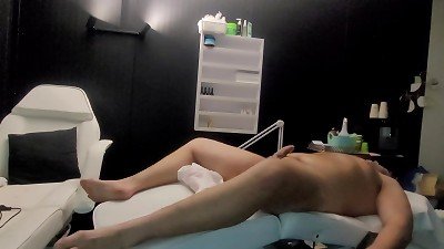 After massage pegging compilation !! female domination massagist make pegging with her stud