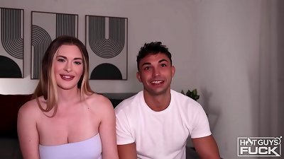 Shredded lingerie Model Showers meaty boobs In Cum!