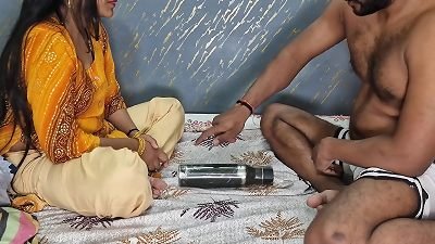 Haryana's rural Bhabhi's sister drilled in her maternal home