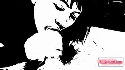 toon - I called my friend's dad from the building and suckled him until he came in my gullet