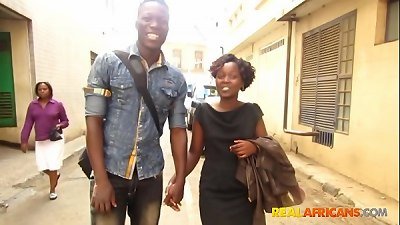 Leaked African fuck-a-thon tape 2018