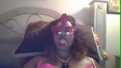 domination & submission naughty plumper housewife blowing candypop like a spunk-pump pt&period;1