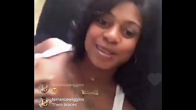 Instagram live nipple glide 3