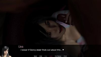 LISA #35a - witnessing porn - porno games, 3 dimensional Hentai, Adult games, 60 Fps