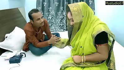 Indian hot wife need money for husband treatment! Hindi unexperienced fucky-fucky