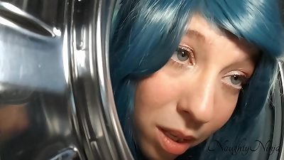 eventually Got Stuck in the Washing Machine