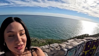 fucking a Finnish tourist! After this episode she became a professional porn actress - Lola Bratz